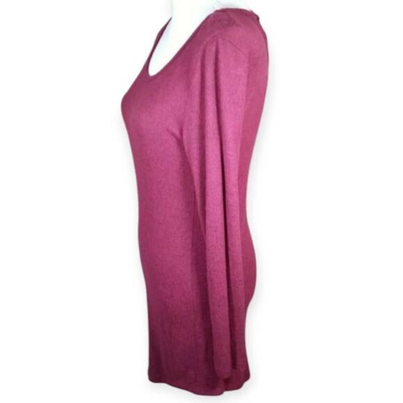 NO BOUNDARIES BURGUNDY DRESS SZ.M EUC. - Picture 4 of 8